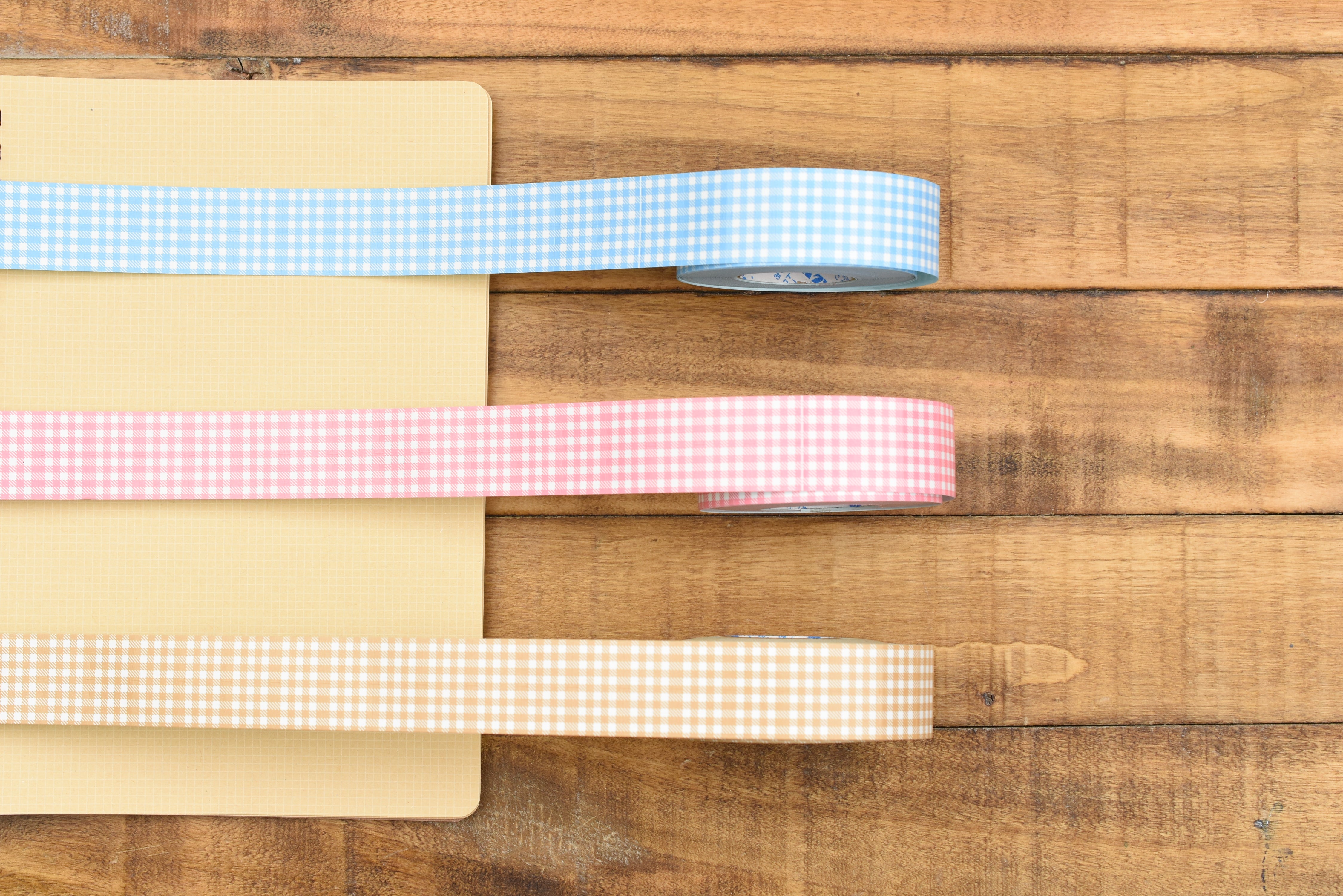 Stamp Marche - Label Sticker Roll - Gingham Check