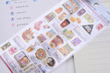 Kamio Illustrated Picture Book Stickers - Convenience Store