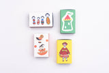 Classiky - Matchbox Small Flake Stickers - KOKESHI Doll