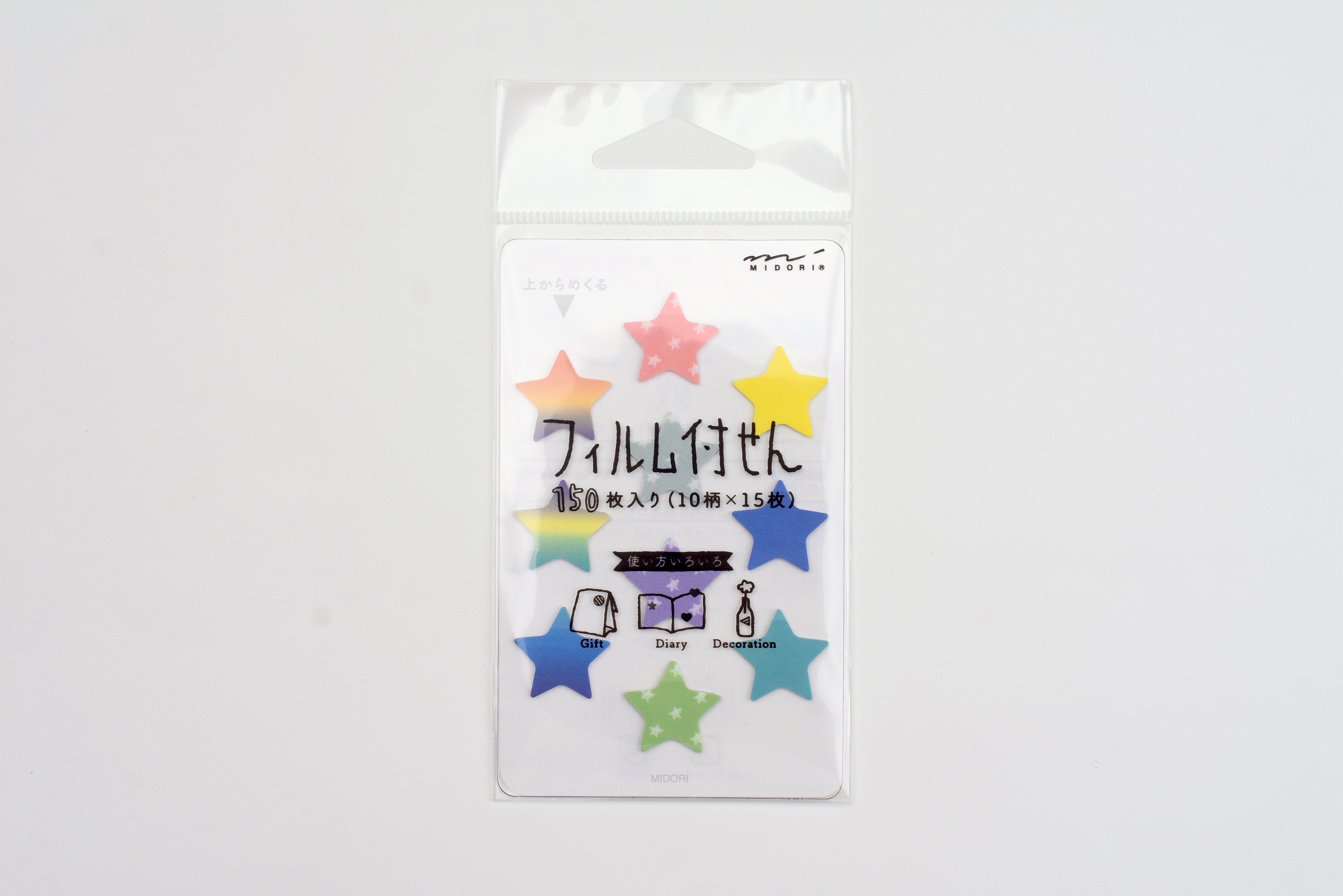 Midori Memo Film Mini Sticky Notes - Stars