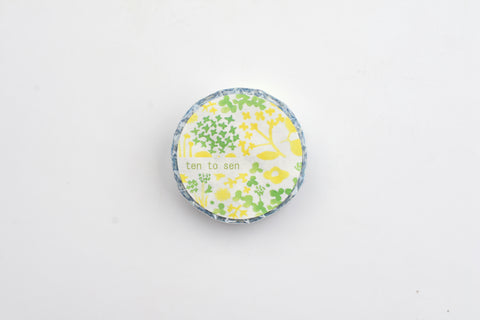 Classiky - ten to sen Little Garden Masking Tape