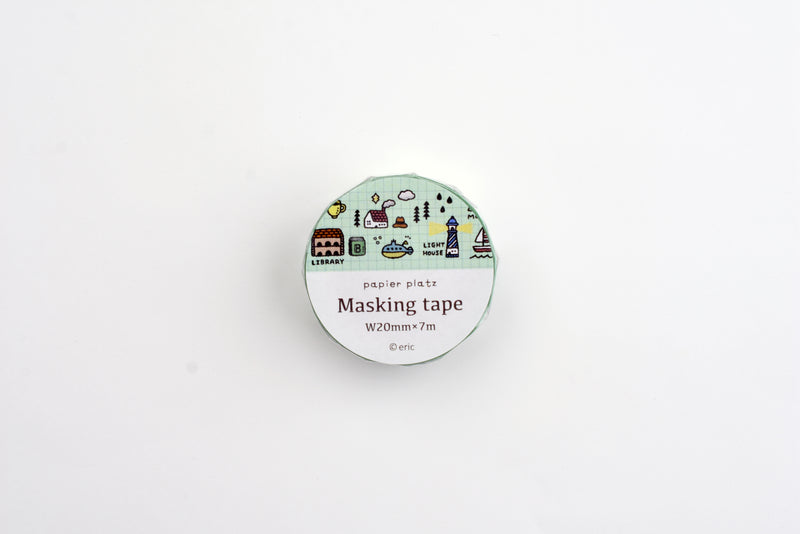 Papier Platz x eric - My City Masking Tape