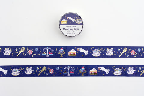 Papier Platz x A La Cardo - Midnight Kitchen Masking Tape