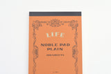 Life Noble Note Pad - A5 - Plain