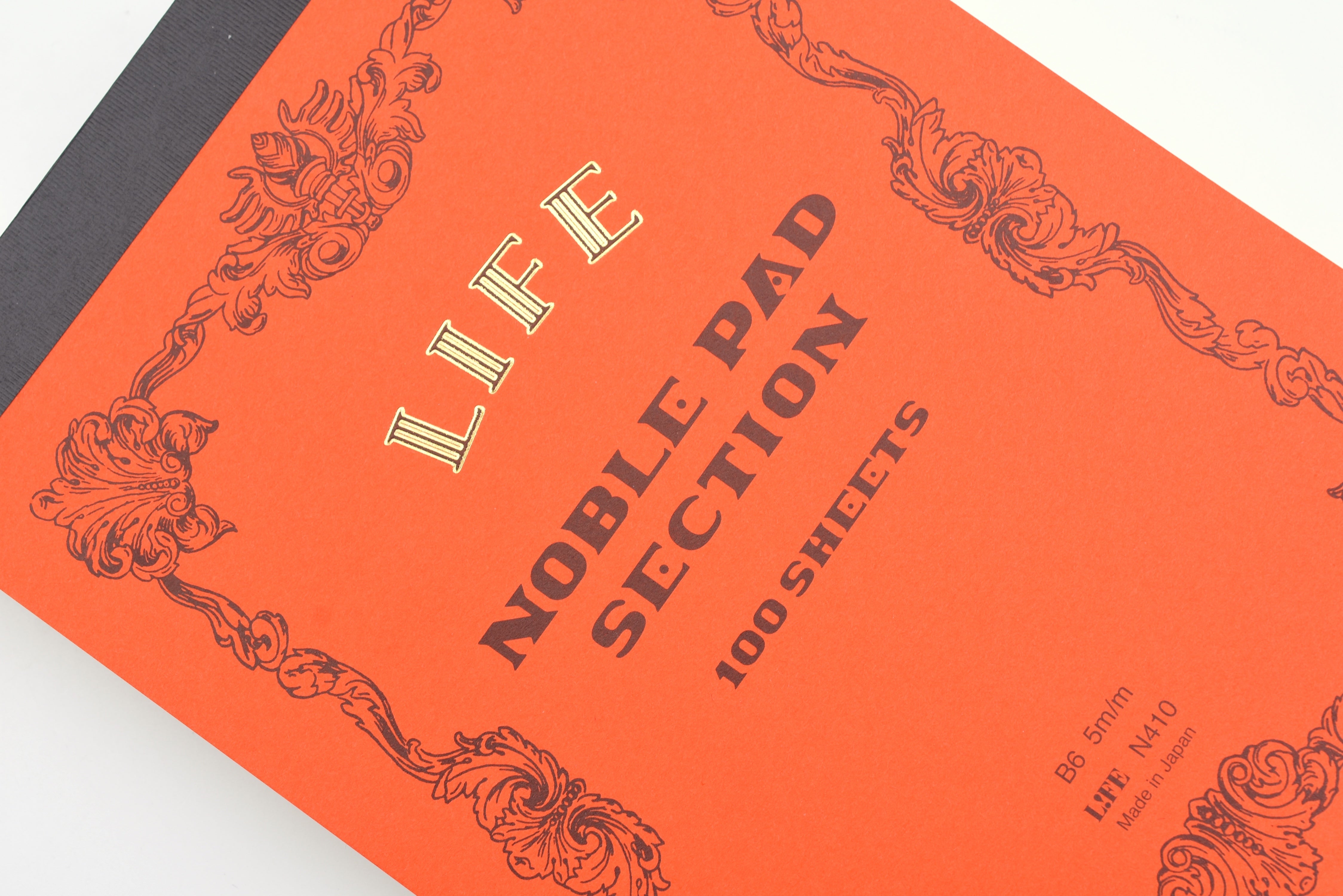 Life Noble Note Pad - B6 - Section