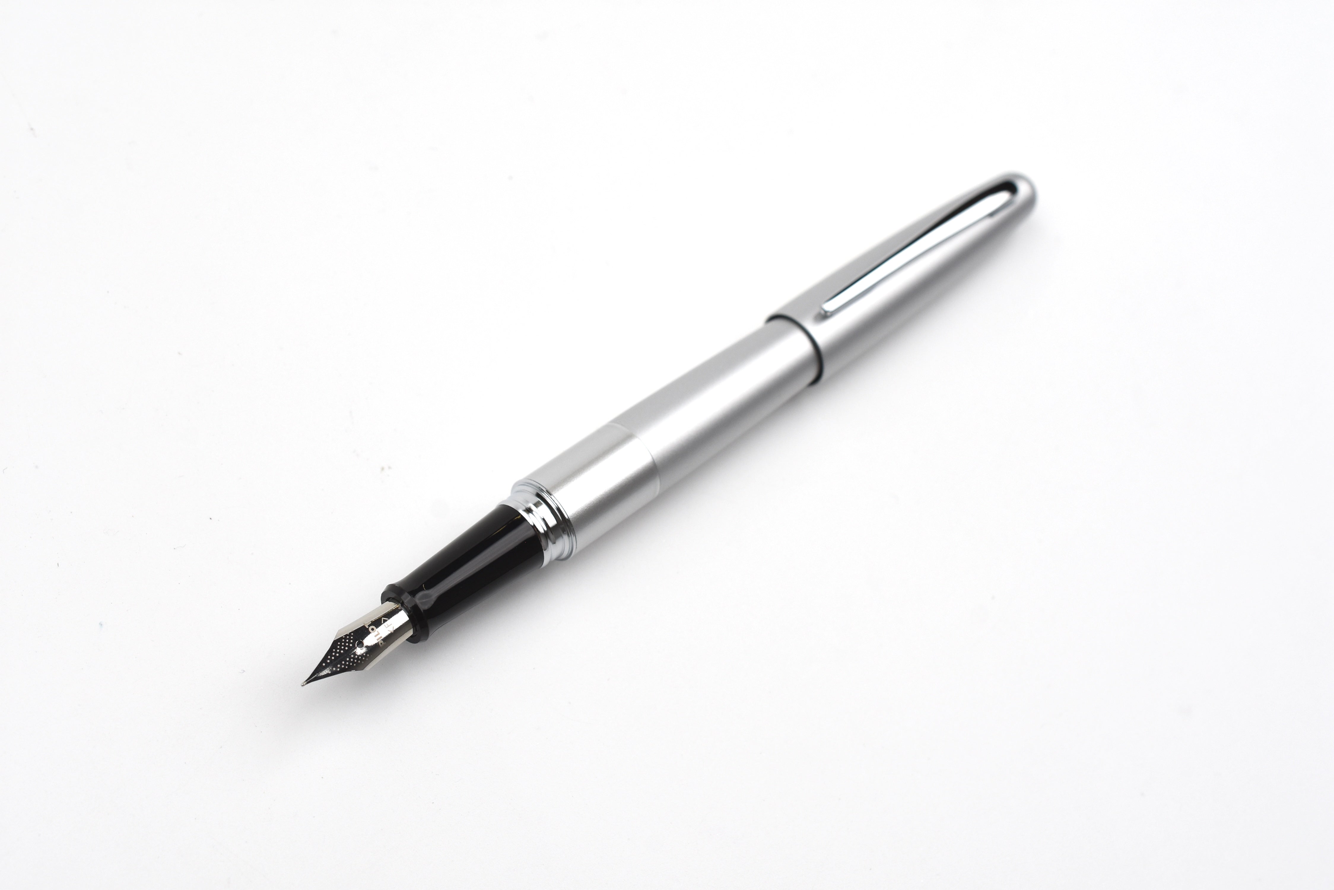 Pilot Cocoon Fountain Pen - Silver