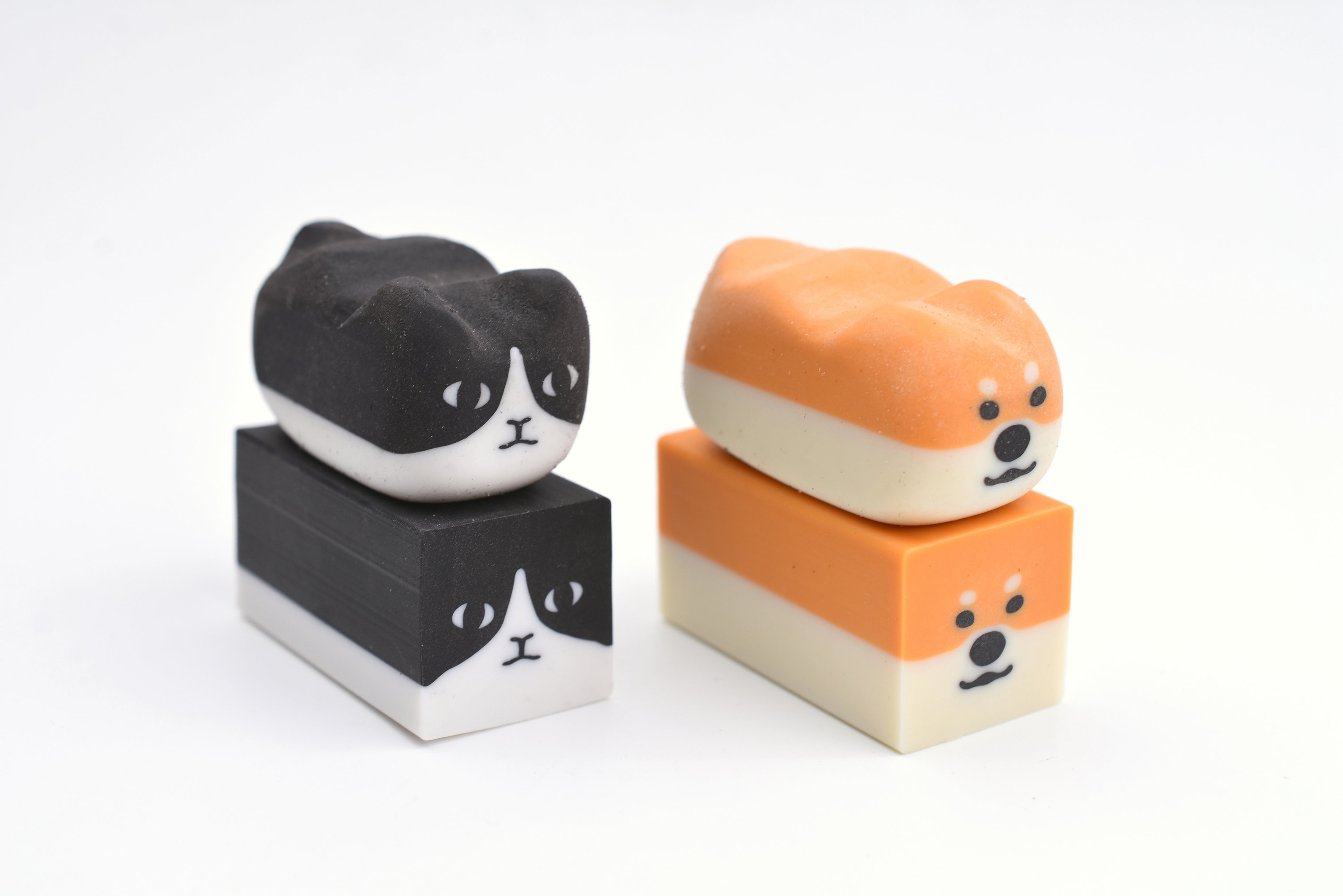 Sun-Star Cat Eraser - Tuxedo Cat