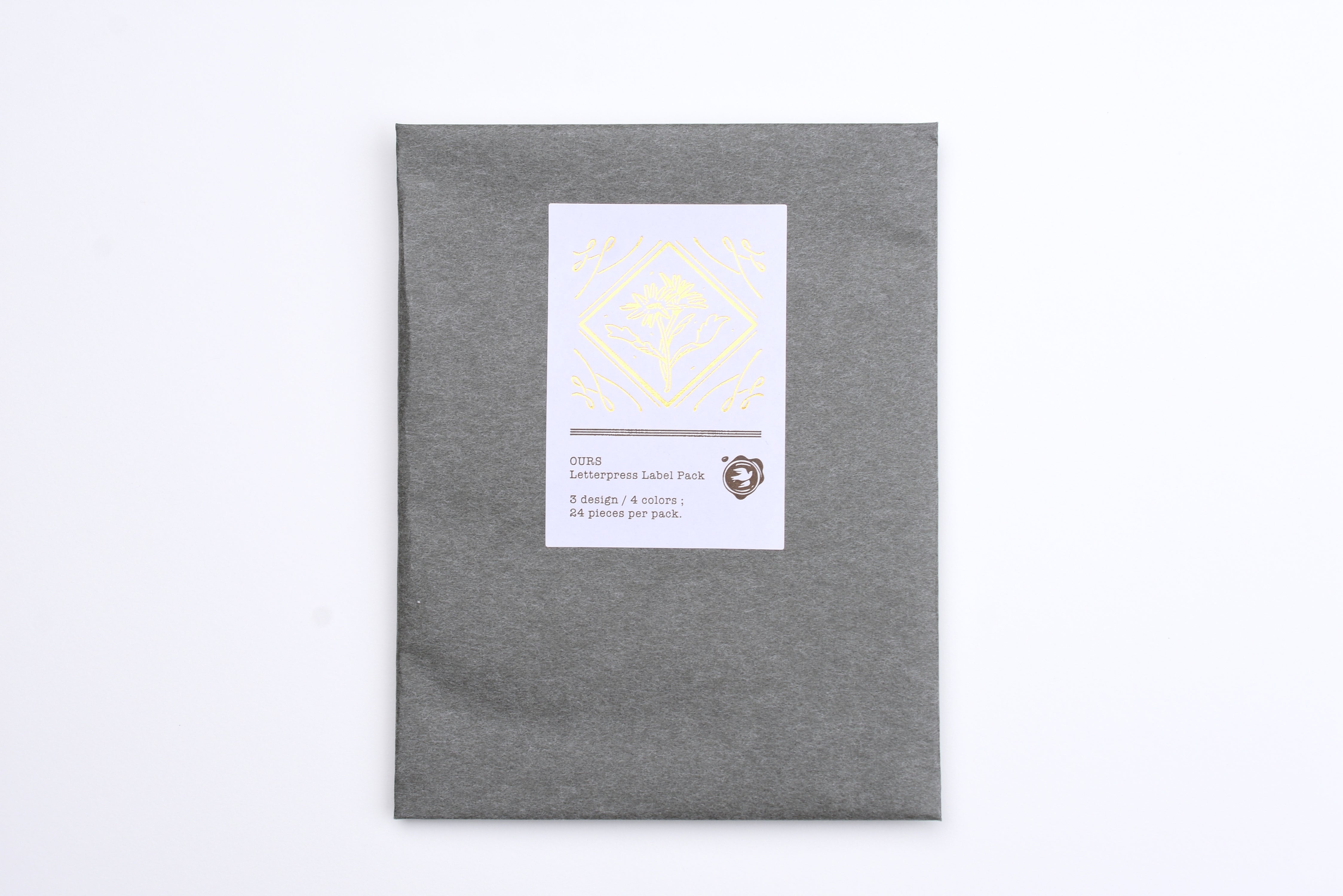 OURS x Koopa - The Wayfarer's Note - Letterpress Label Pack