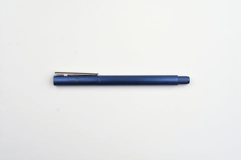 Faber-Castell - Design Neo Slim Fountain Pen - Dark Blue Aluminum