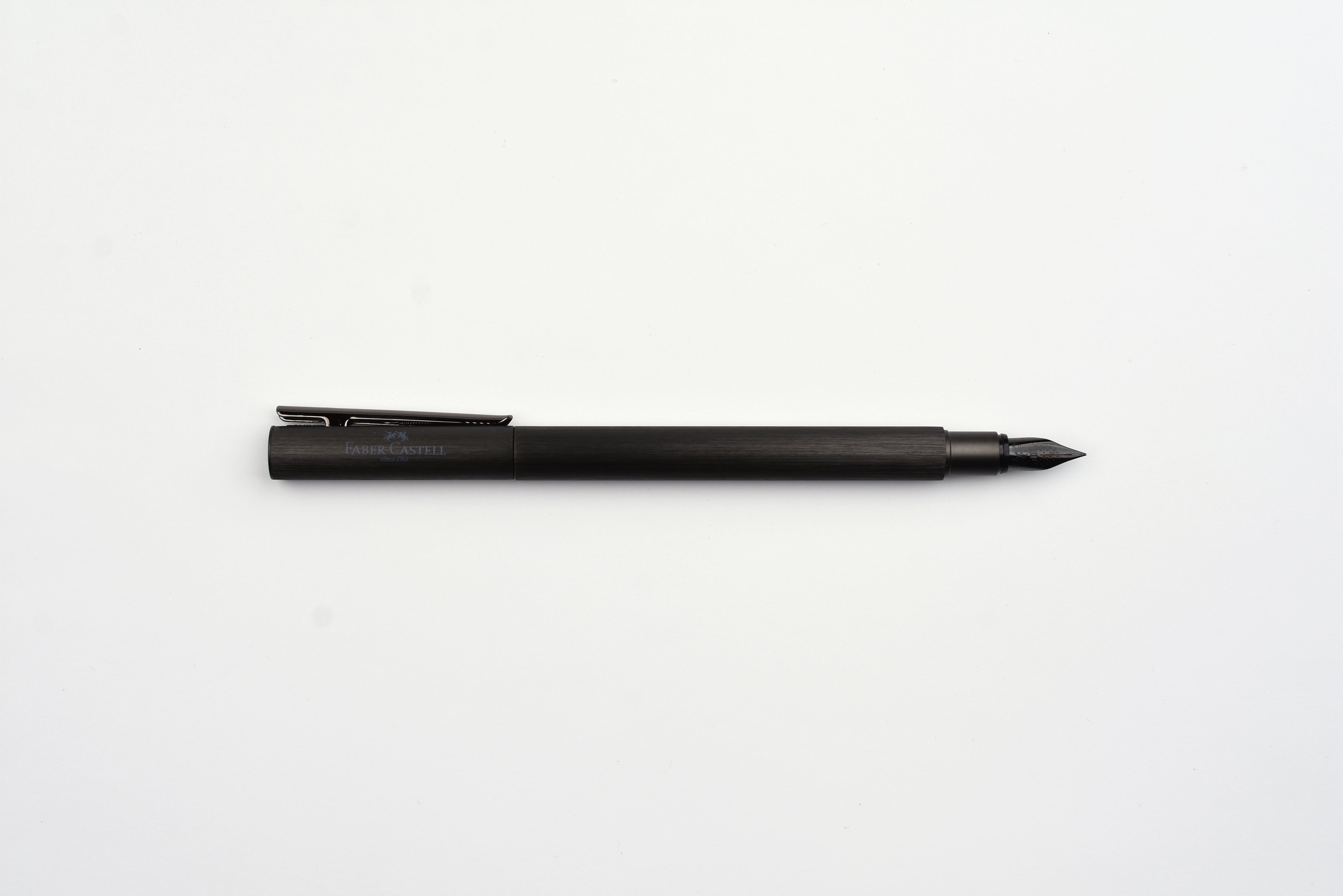 Faber-Castell - Design Neo Slim Fountain Pen - Gunmetal Aluminum