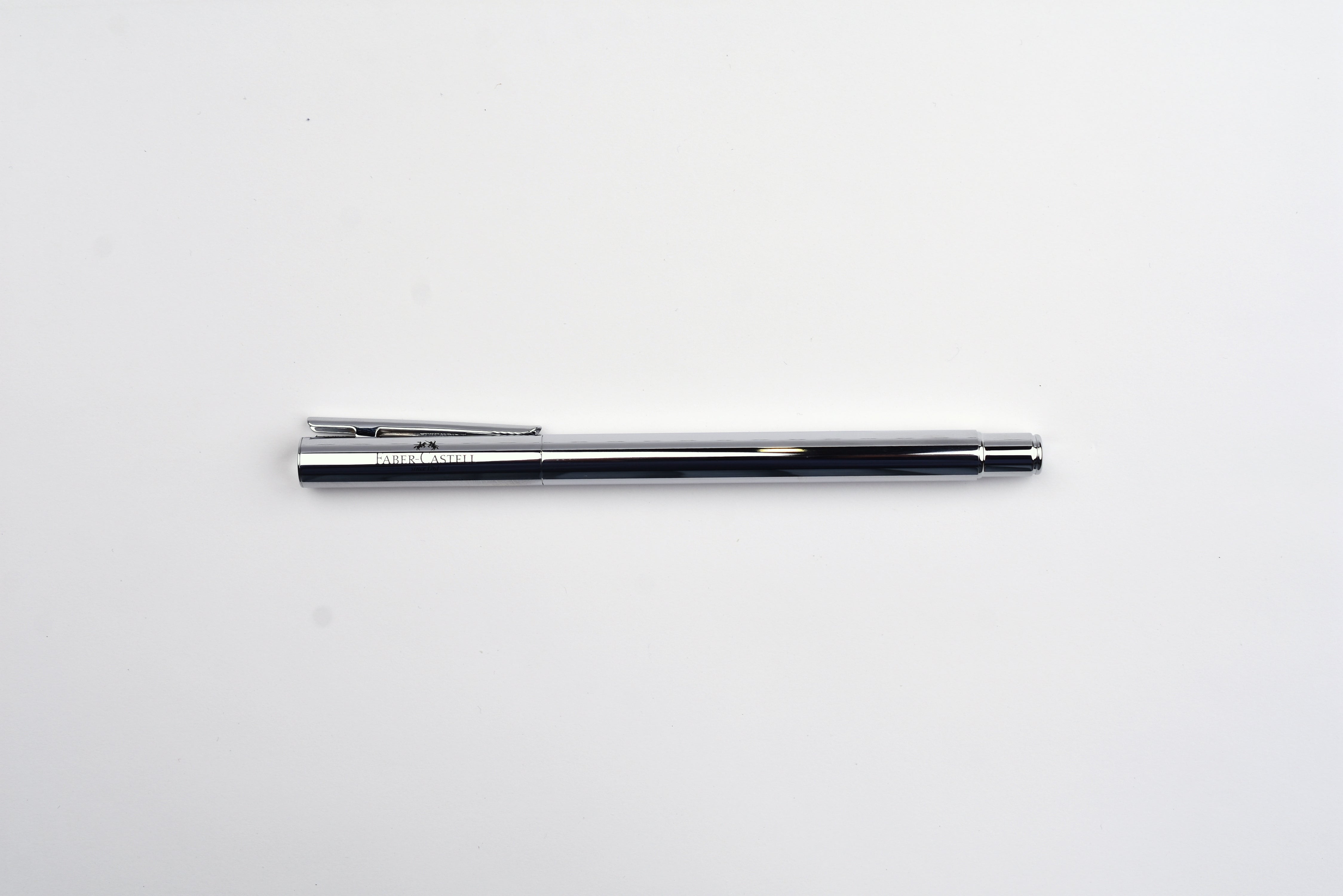 Faber-Castell - Design Neo Slim Fountain Pen - Stainless Steel Polished