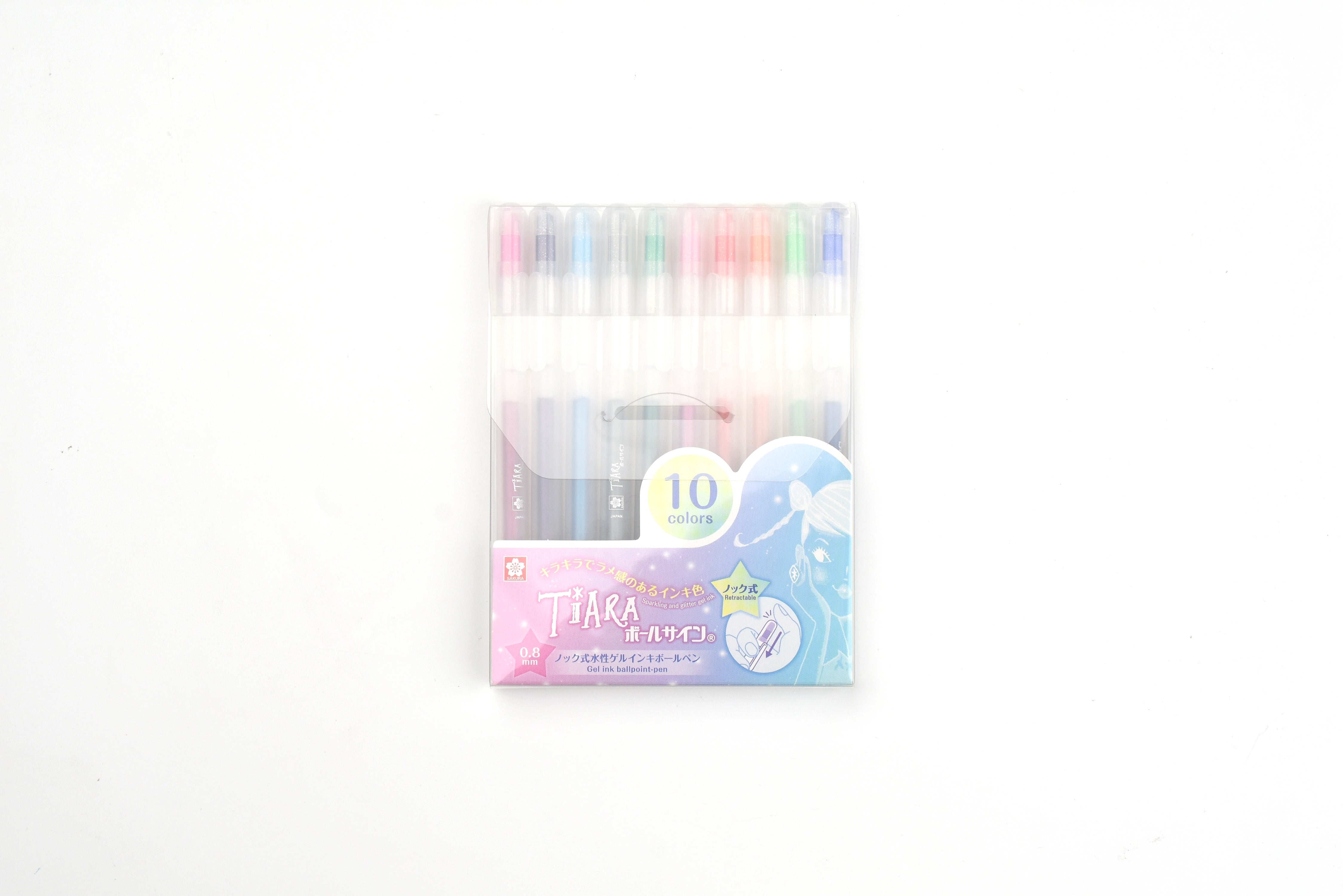 Sakura CRAY-PAS Tiara Gel Pen - Set of 10