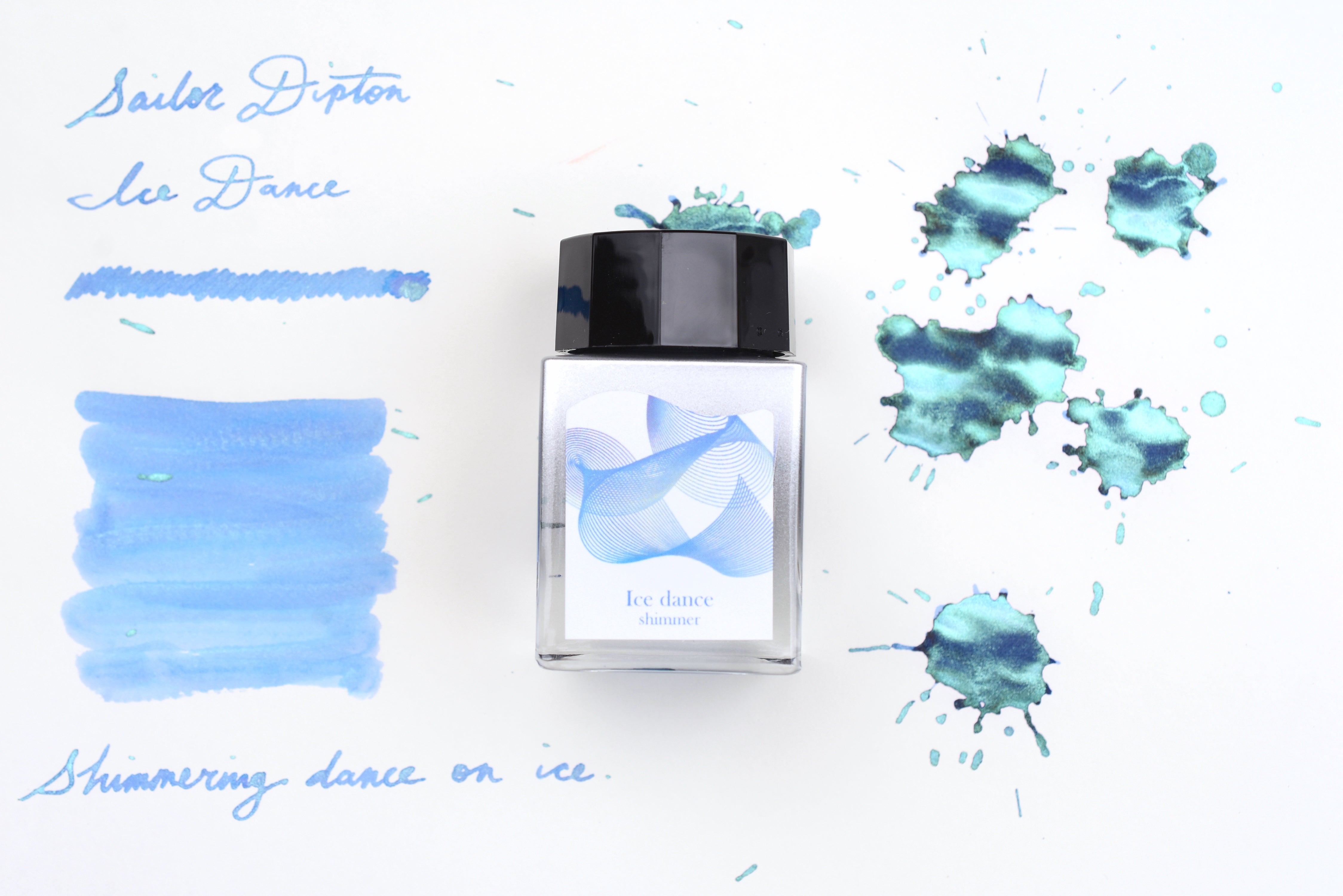 Sailor Dipton Shimmering Ink - Ice dance - 20mL Bottle