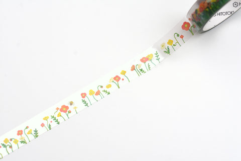 SODA Transparent Masking Tape - 10mm - Poppy