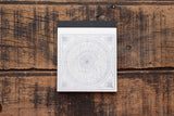 LCN Letterpress Notepad - Star-Moon