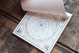 LCN Letterpress Notepad - Star-Moon