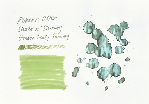 Robert Oster Signature Ink - Shake n' Shimmy - Green Lady - 50ml