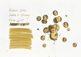 Robert Oster Signature Ink - Shake n' Shimmy - Grun-Gilt - 50ml