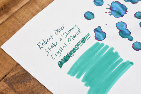 Robert Oster Signature Ink - Shake n' Shimmy - Crystal Marine - 50ml