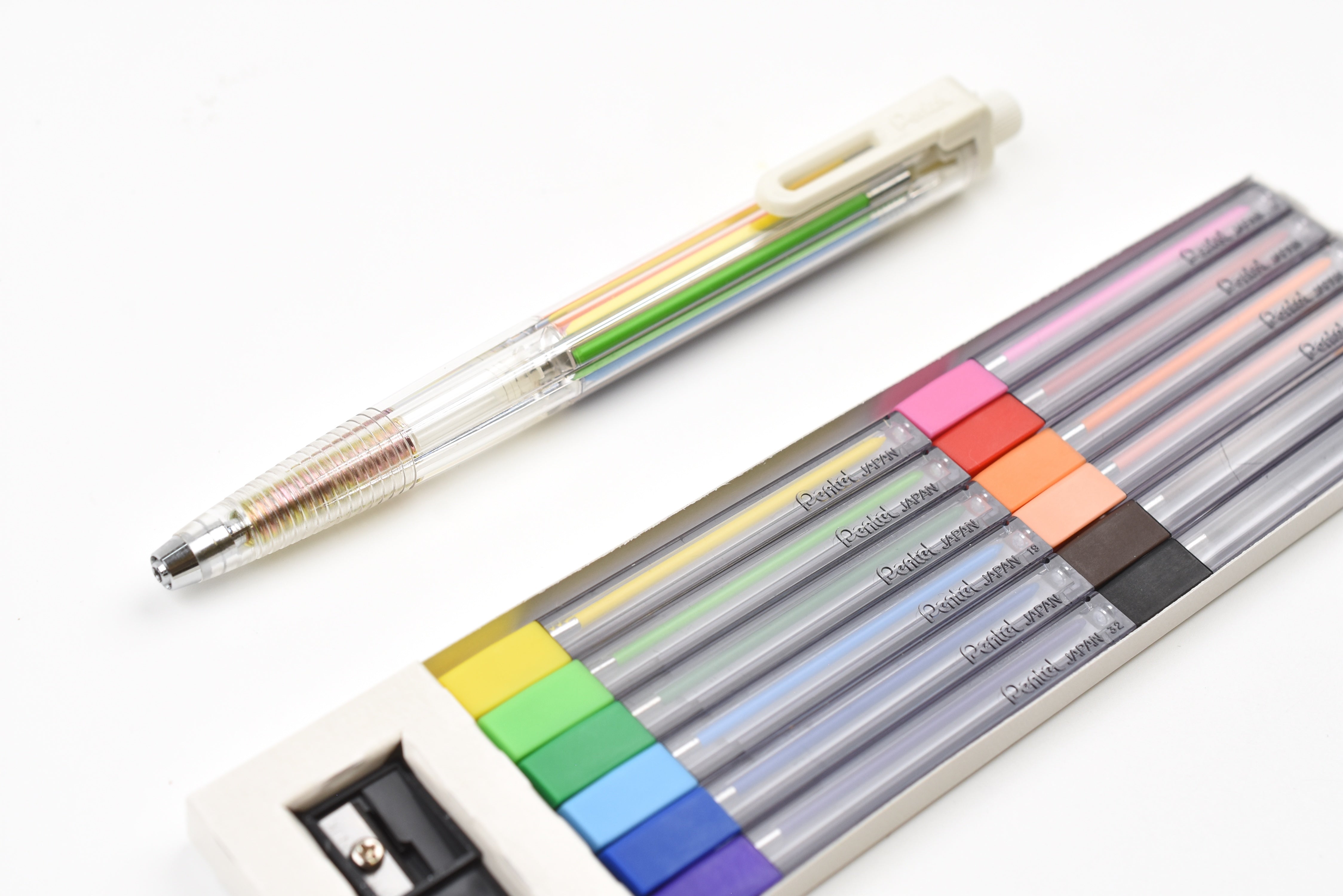 Pentel Art Multi 8 Colored Pencil - 12 Color Refills Set