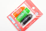 Q-Lia Parody Mart - Vending Machine Pencil Cap - Set of 3