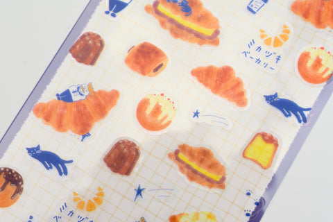 Furukawa Paper Sticker Sheet - Pantown - Mikazuki Bakery