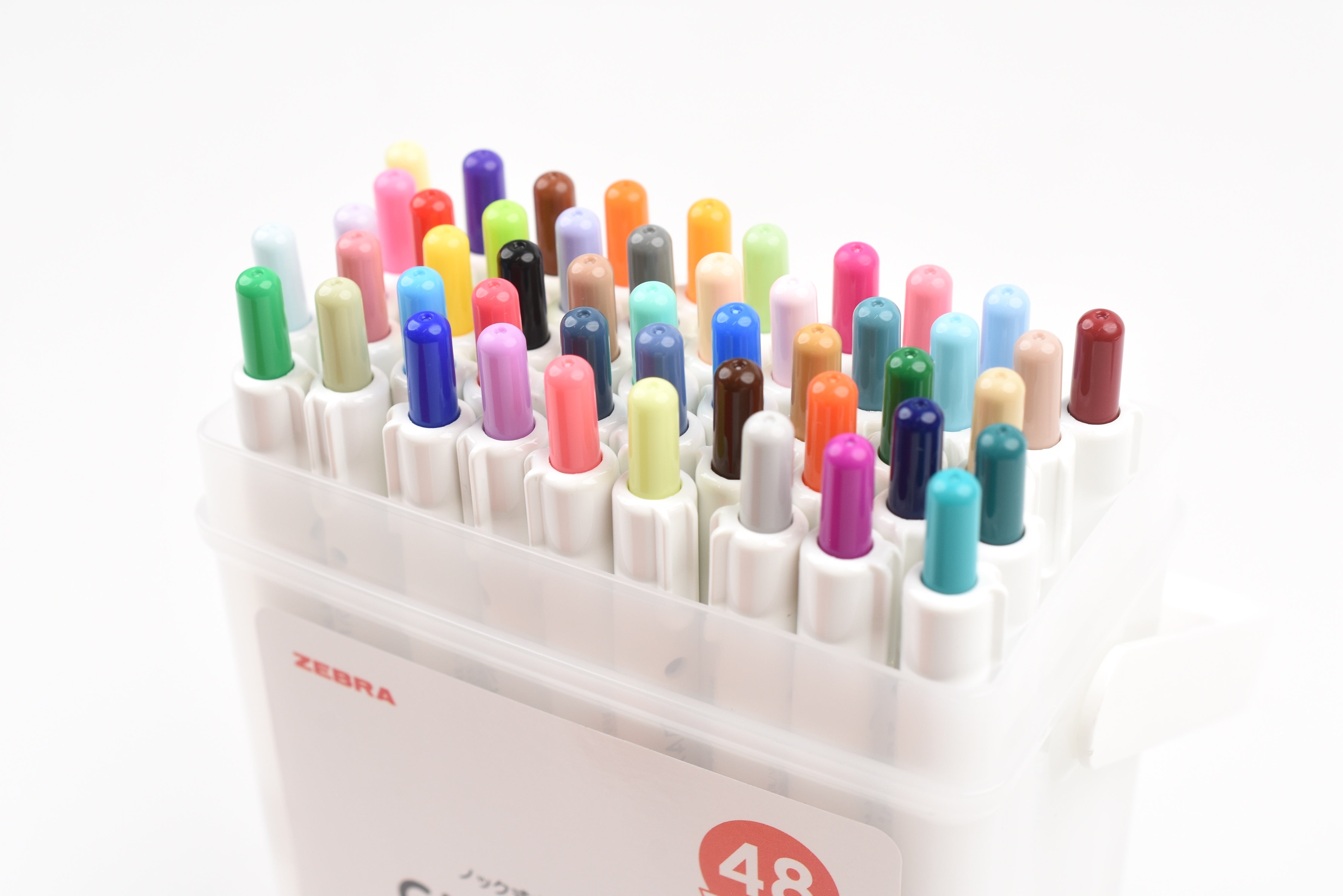 Zebra ClickArt Click Marker - Set of 48 Colors