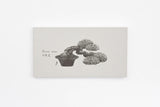 Marumo Printing - Die-Cut Stand Message Pad - Bonsai