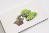 Marumo Printing - Die-Cut Stand Message Pad - Bonsai