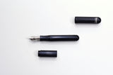 Kaweco Supra Fountain Pen - Brushed Aluminum Black