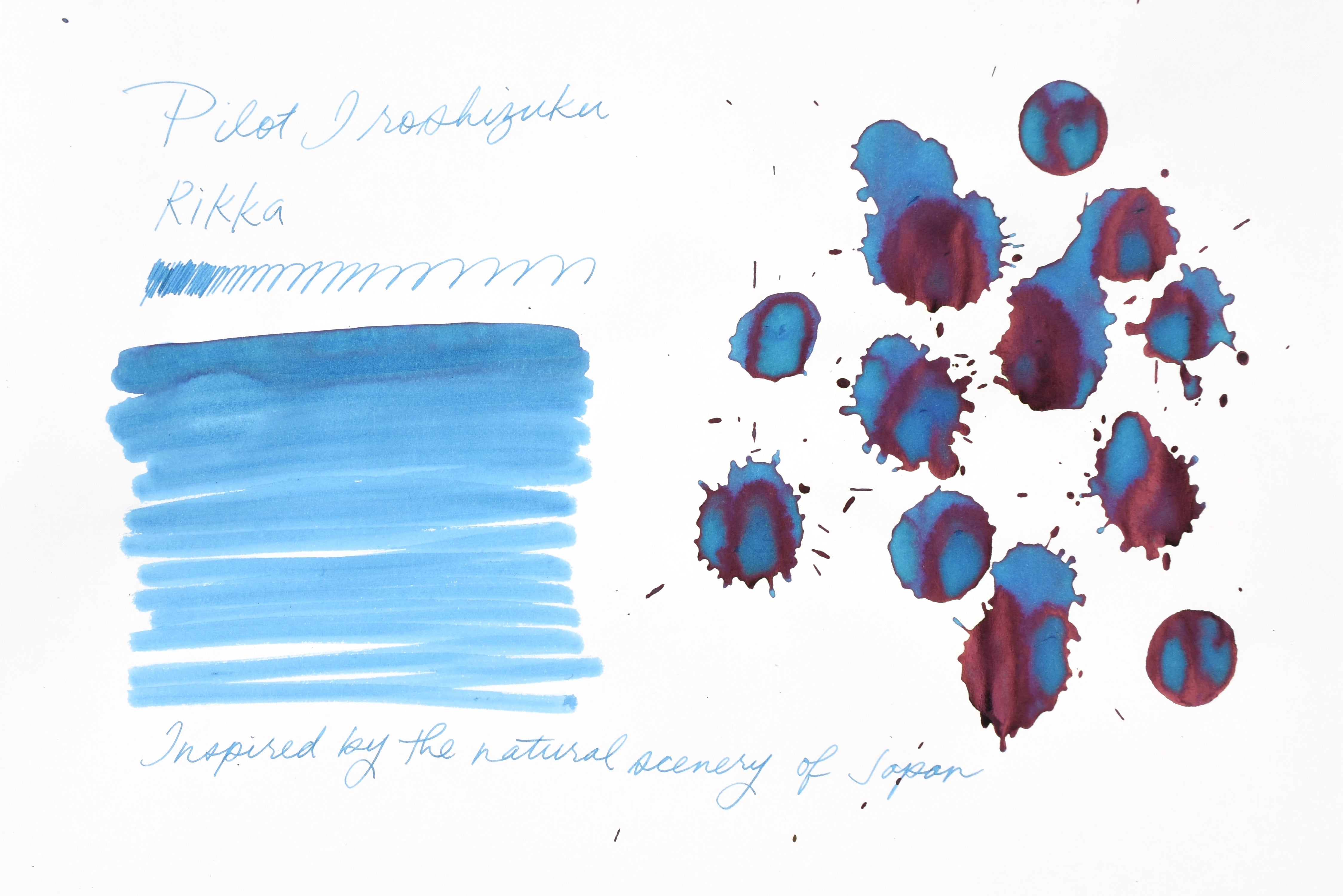 Pilot Iroshizuku Ink - Rikka - 15 mL Bottle Ink