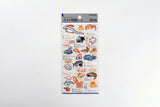 Kamio Illustrated Picture Book Stickers - Deep-Sea Fish