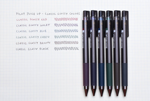 Pilot Juice Up - 0.4mm - Gel Pen - Classic Glossy - 6 Color Set