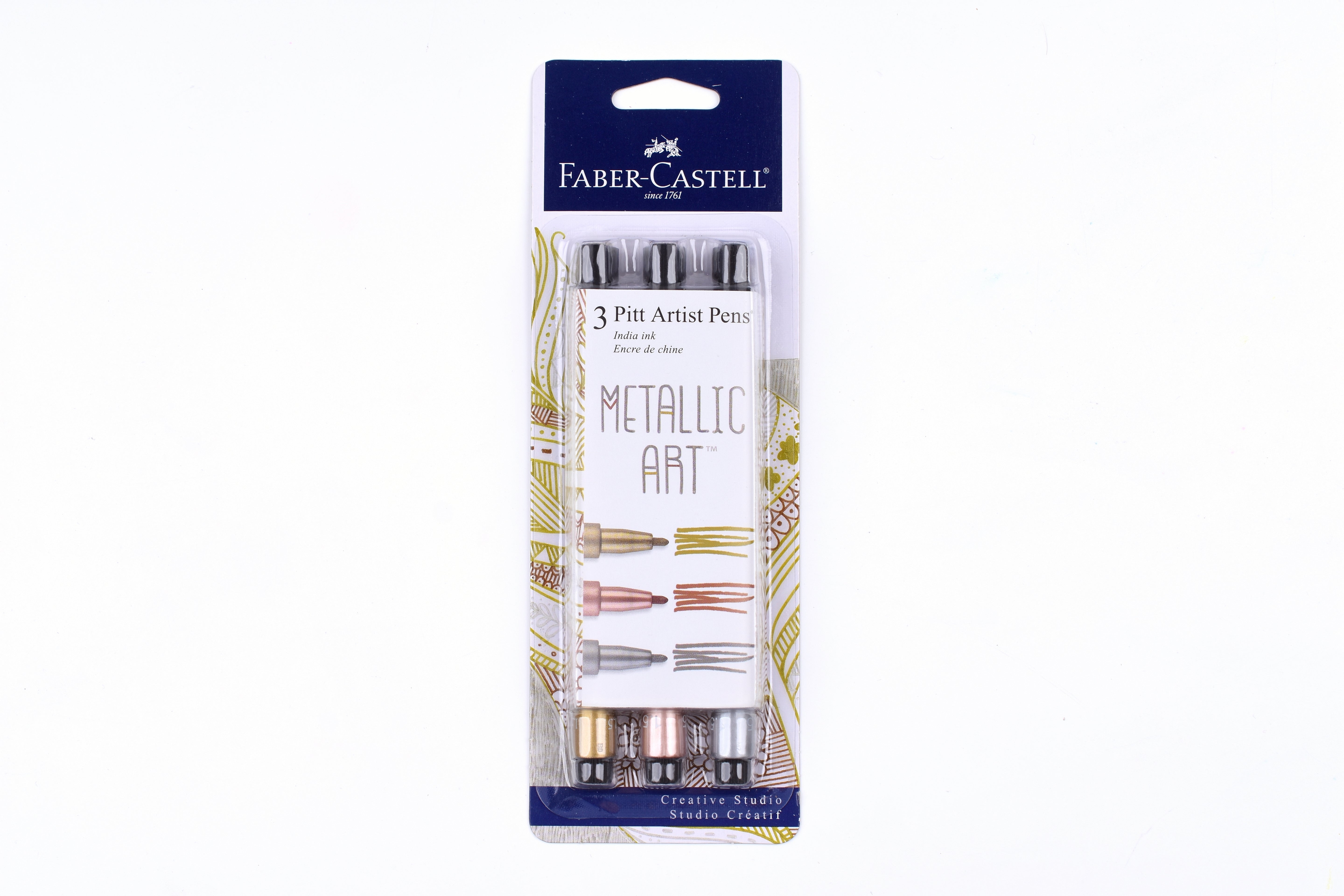 Faber-Castell - Pitt Artist Pens - Metallic Art - 3 Color Set