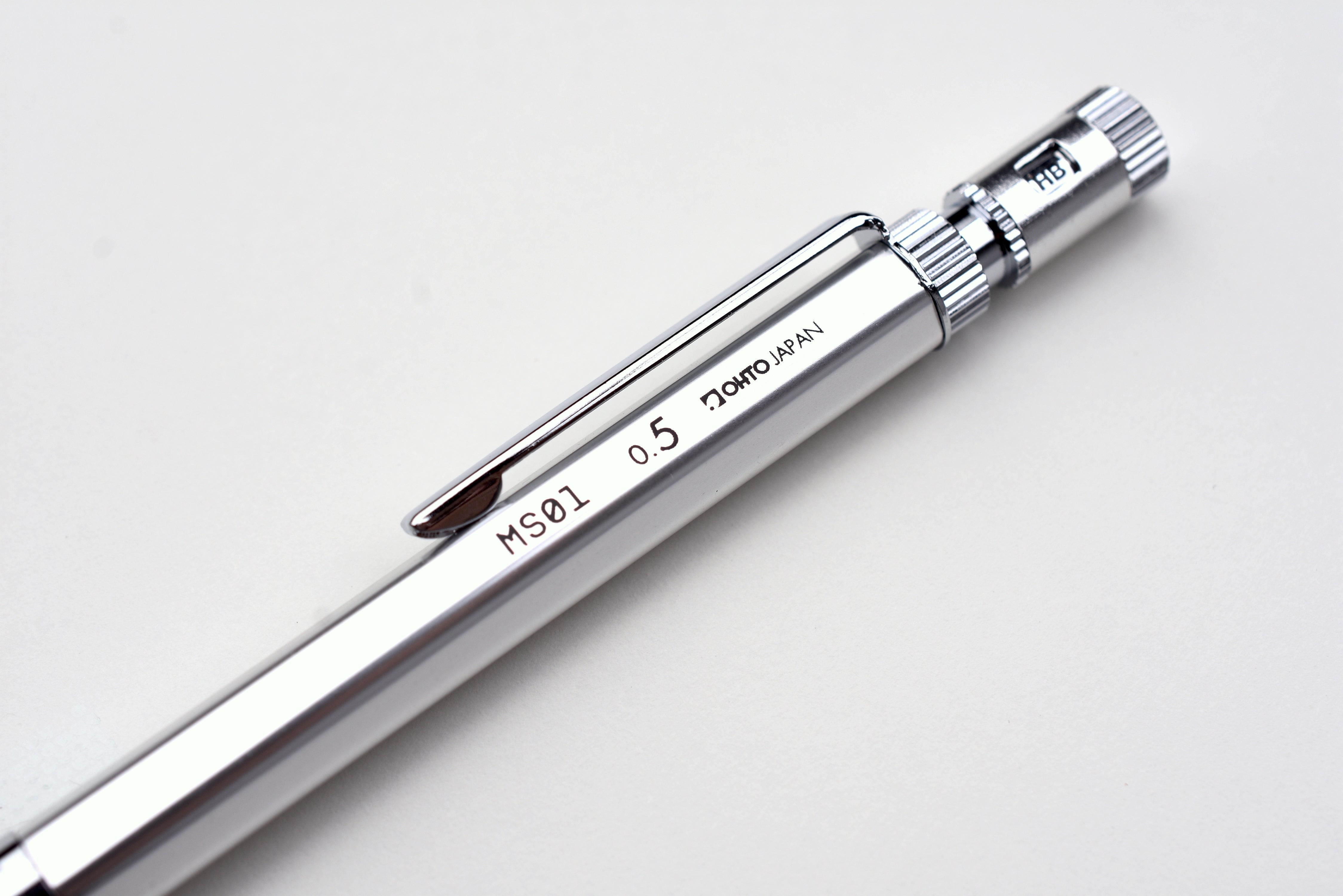 OHTO MS01 Mechanical Pencil - Silver - 0.5mm