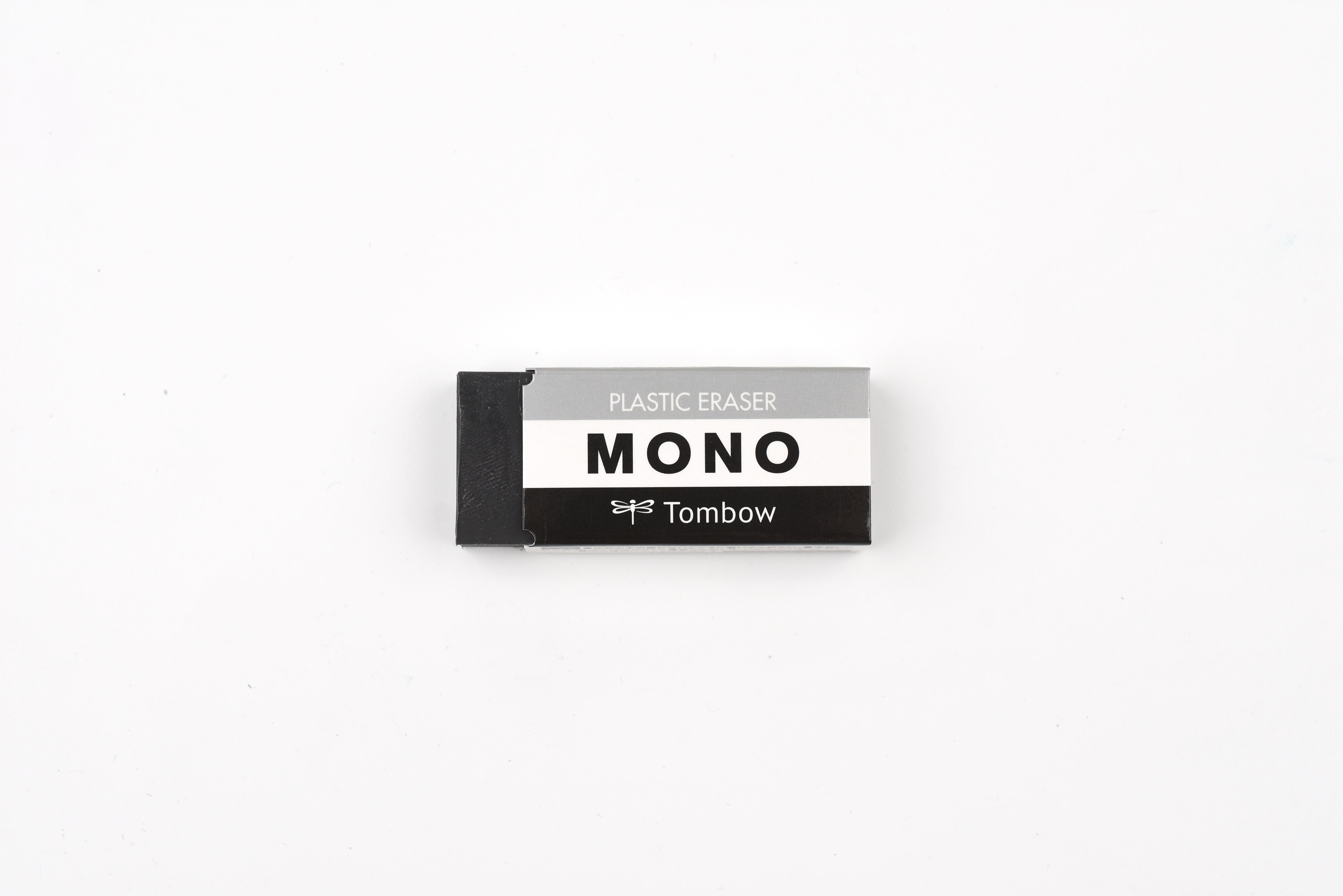 Tombow Mono Plastic Eraser - Medium - Black