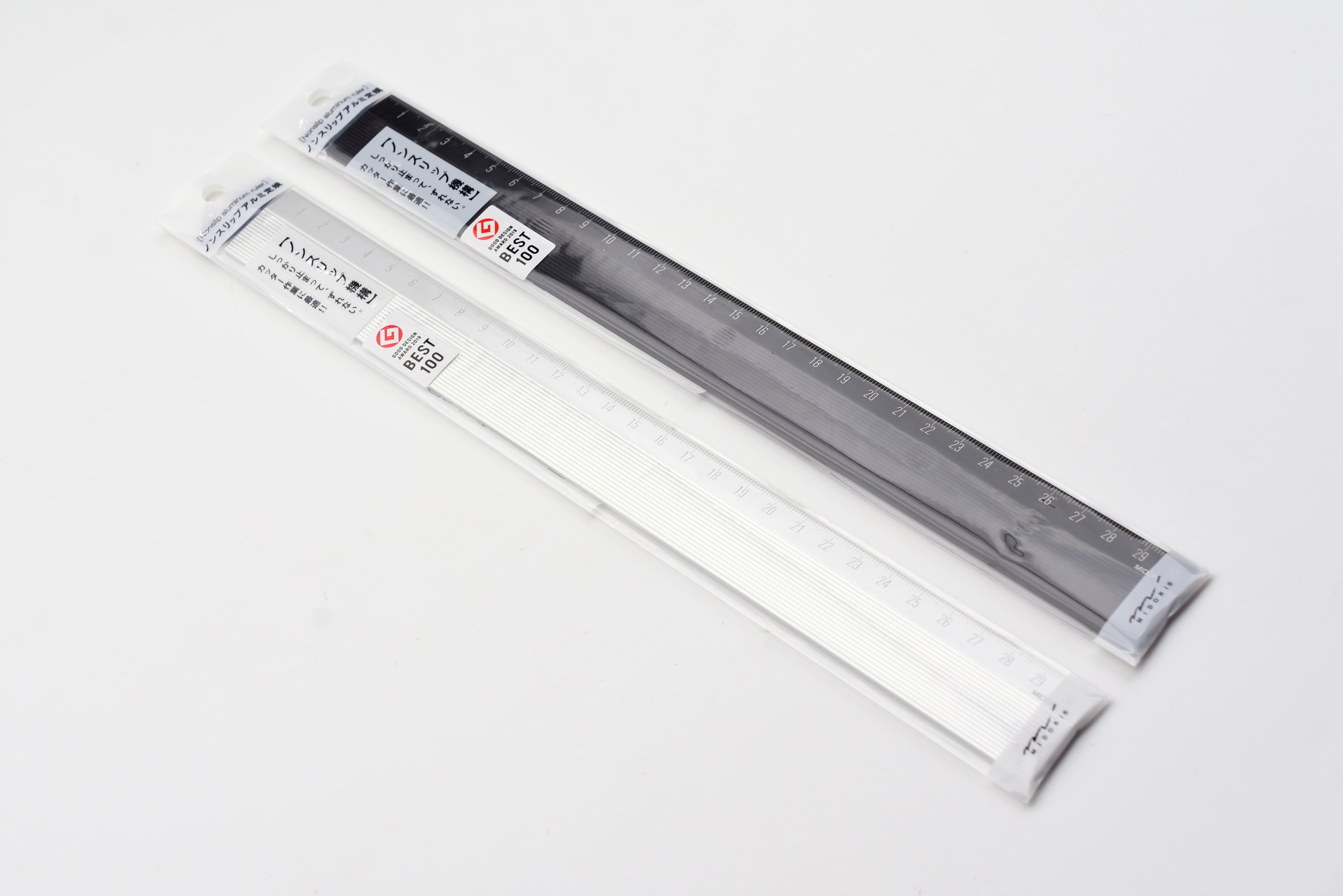 Midori Magnetic Aluminum Ruler- 30cm