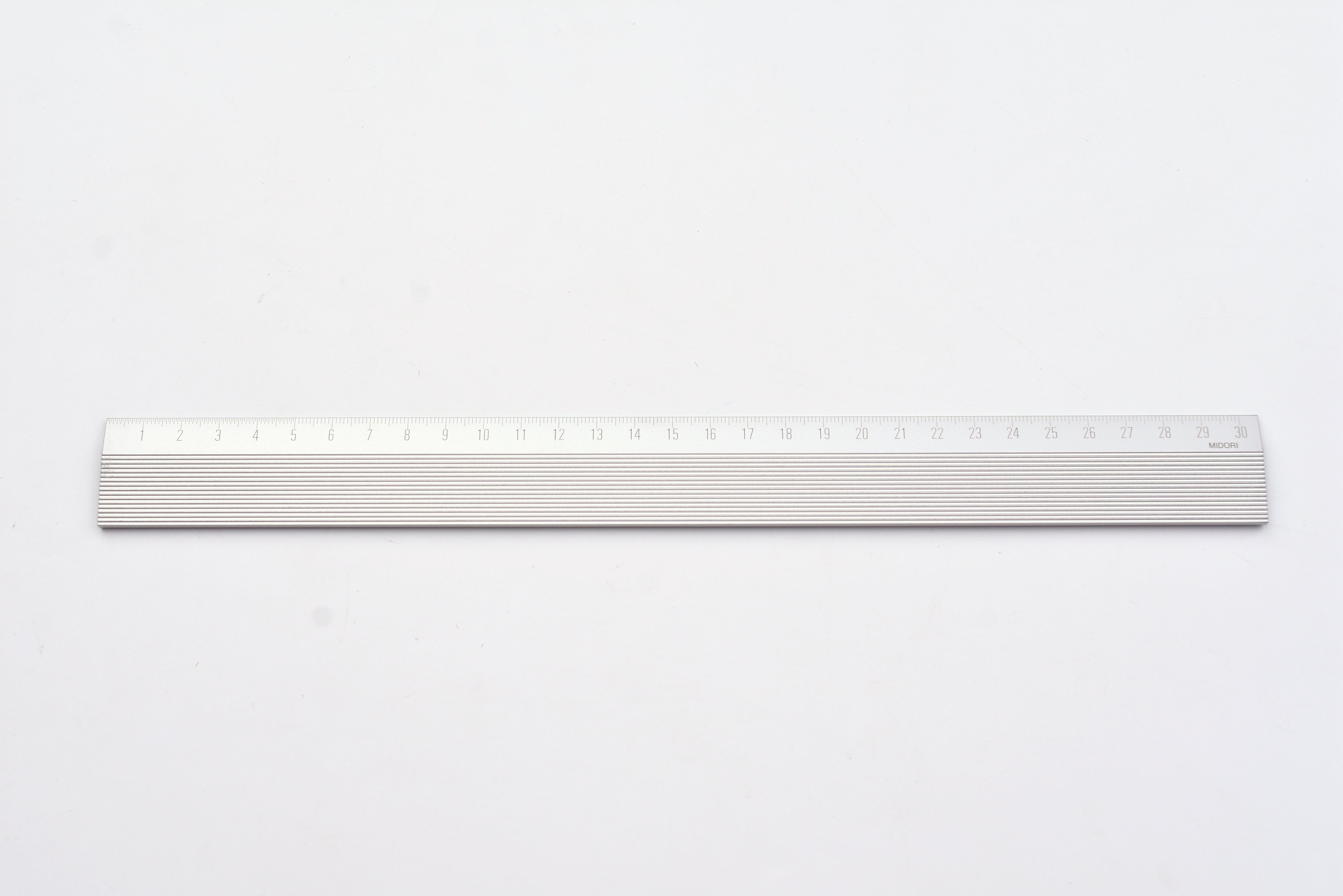 Midori Magnetic Aluminum Ruler- 30cm