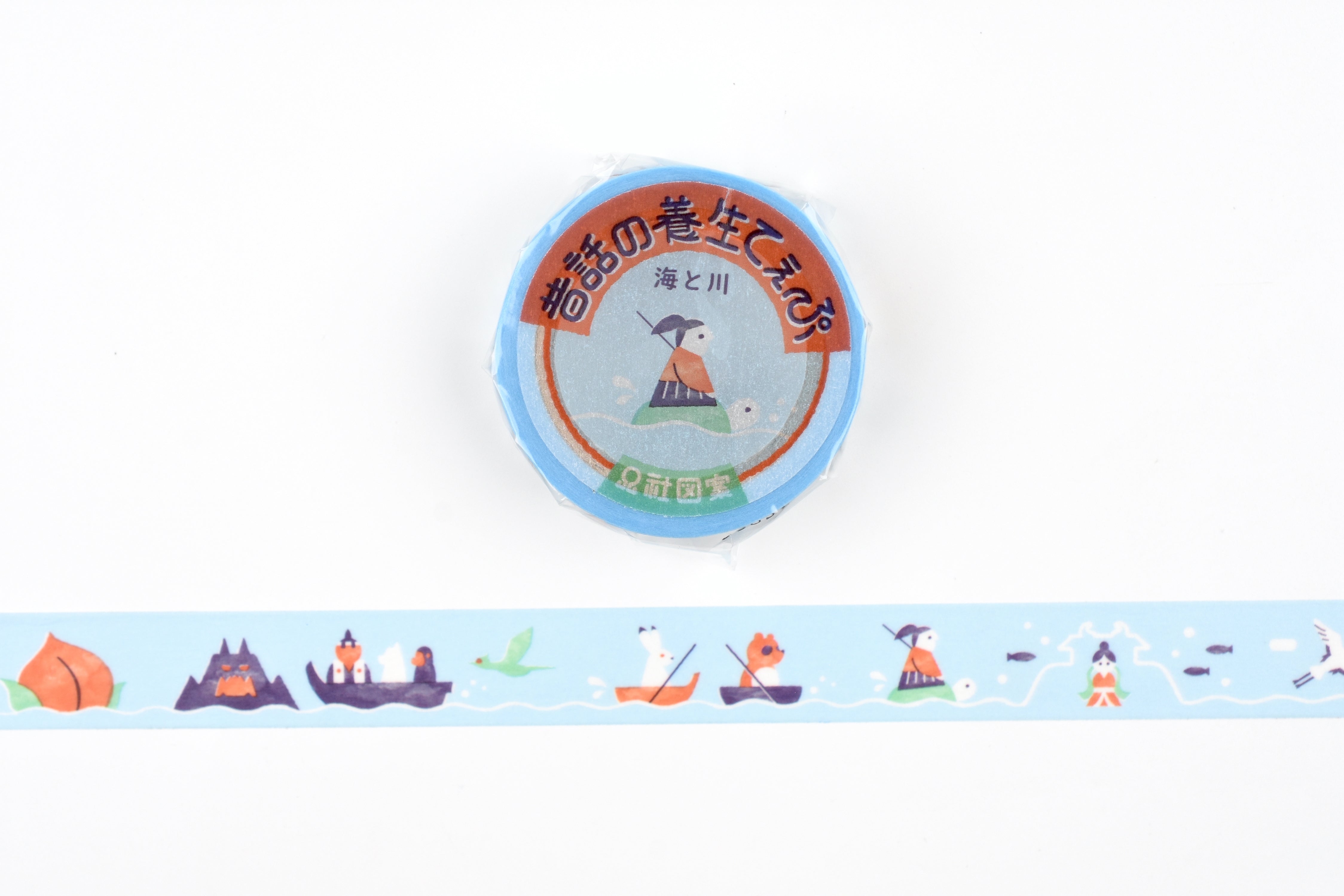 Classiky x OHM Factory Folktale Masking Tape - Sea and River