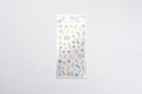 Mind Wave - Neat Flower Sticker - Blue