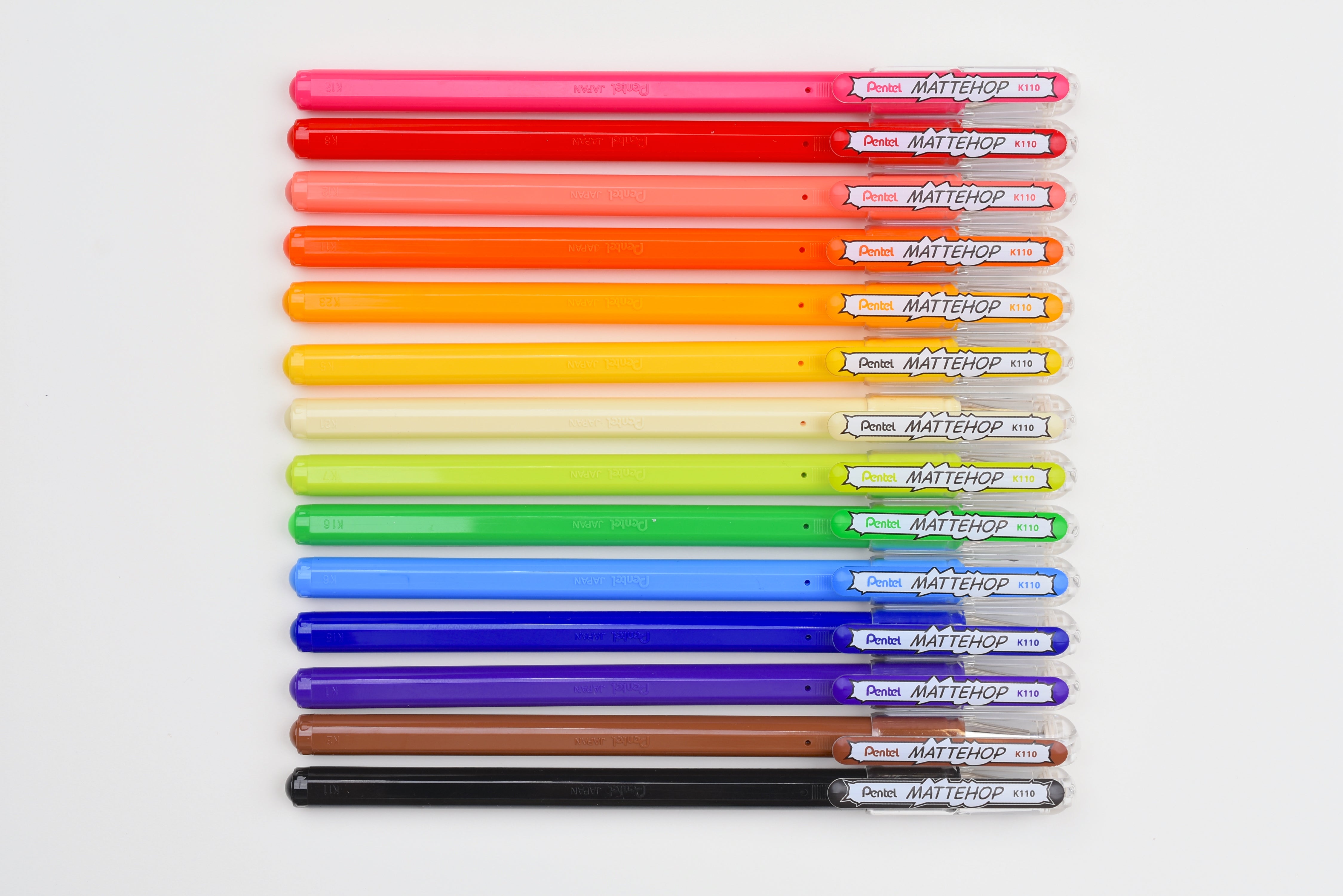 Pentel MATTEHOP Gel Pen - 1.0mm (with New 2025 Colors!)