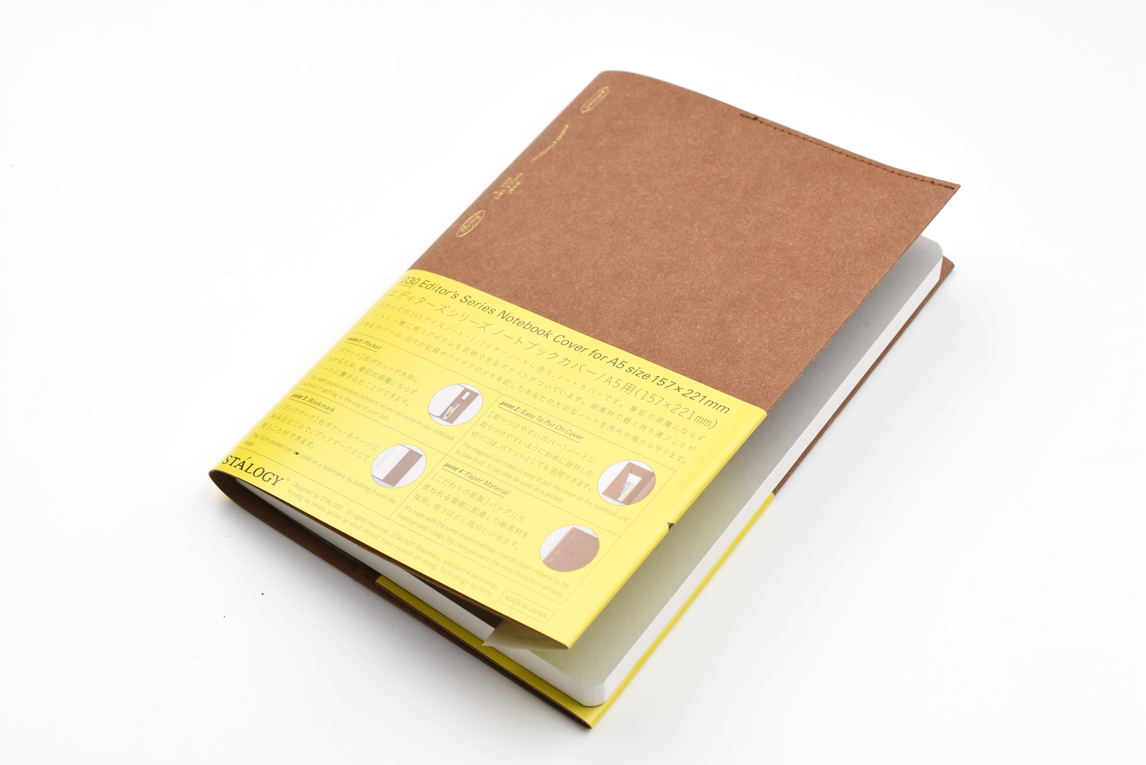 Stalogy Editor's Series Notebook Cover - A5