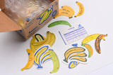 Greeting Life Flake Stickers - Banana