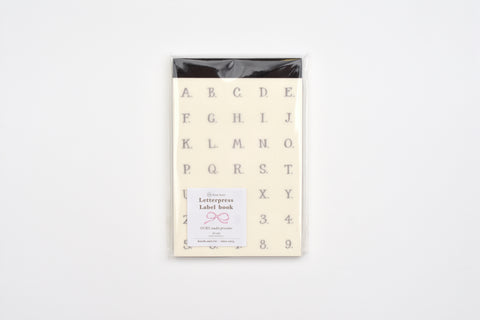 OURS x Hank - Letters (No Frame) Letterpress Book