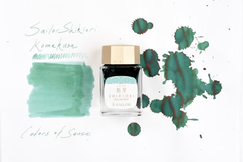 Sailor Shikiori Komakusa Ink - 20mL Bottle