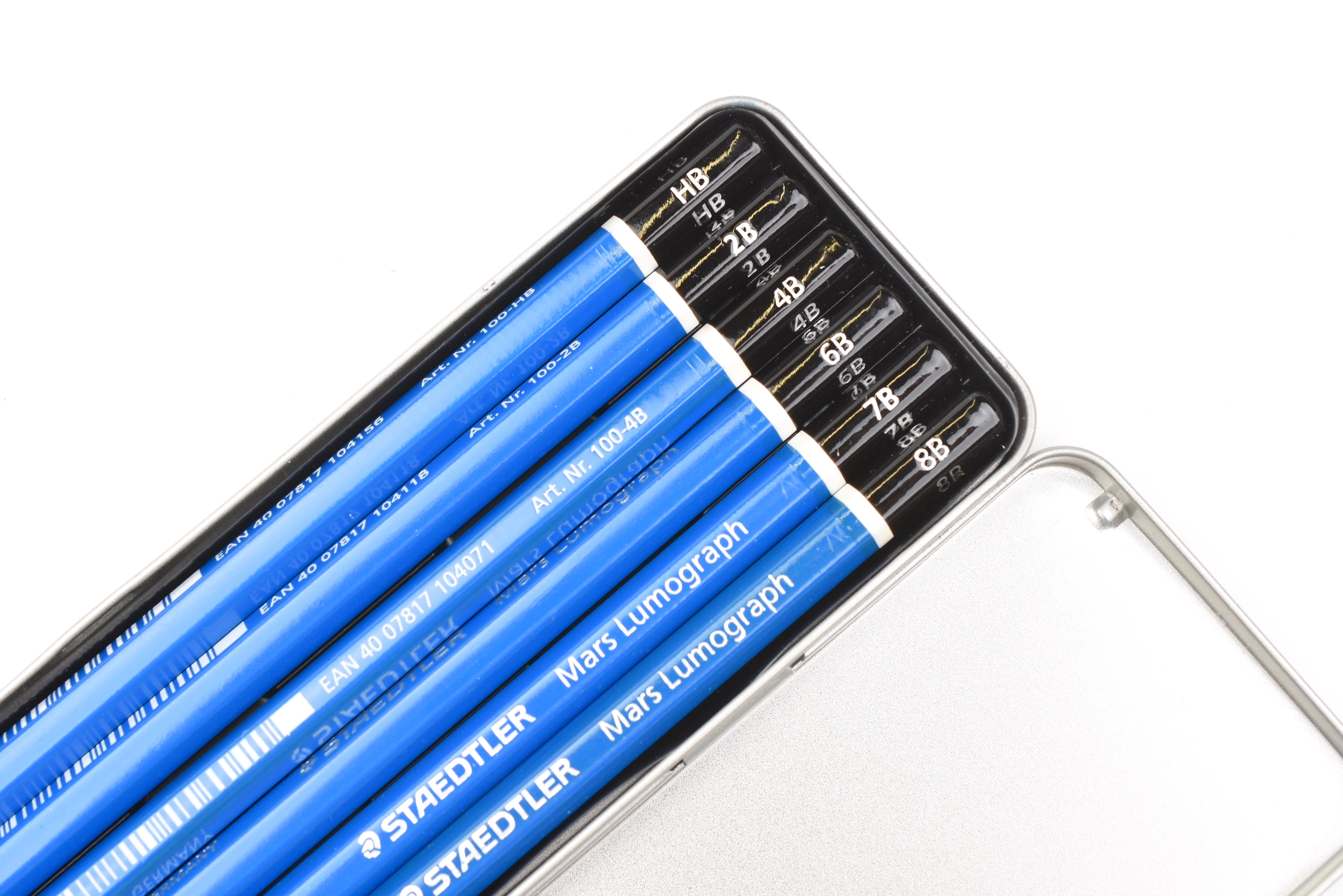 Staedtler Mars Lumograph 100 - Drawing Pencil - Set of 6