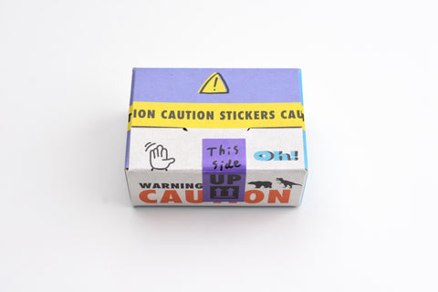 Greeting Life Flake Stickers - Caution Fragile