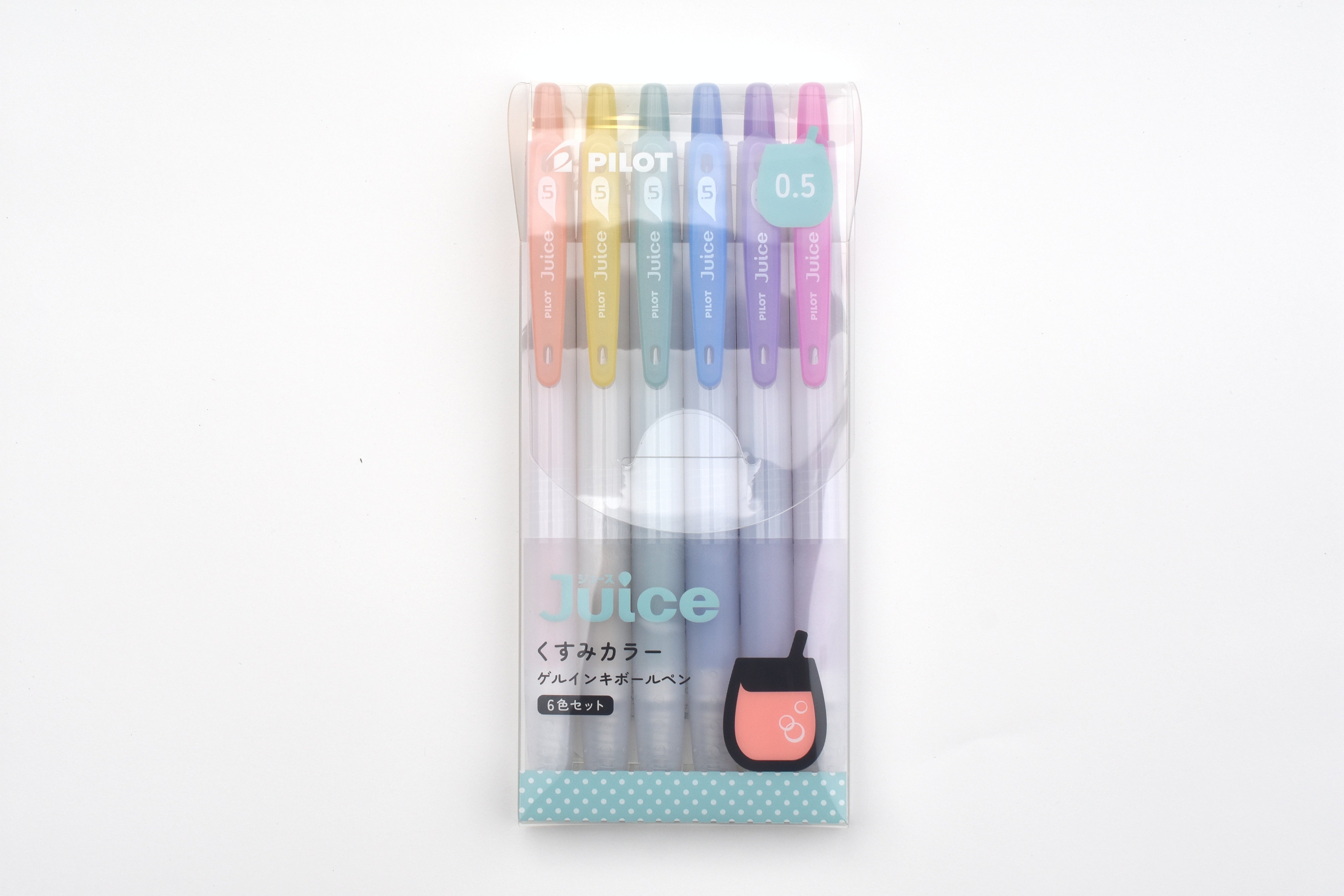 Pilot Juice Gel Pen - Dusty Color - 0.5mm - Set of 6