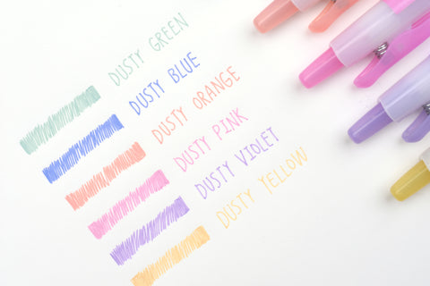 Pilot Juice Gel Pen - Dusty Color - 0.5mm - Set of 6