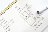 Gakken Write White - Whiteboard Notebook - B6